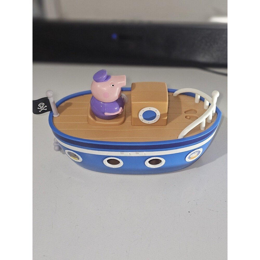 Rare Peppa Pig - Grandpa Pig’s Push Along Cabin Boat